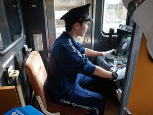 錦川鉄道NT3000型列車運転体験